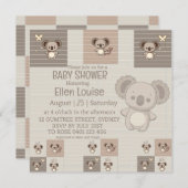 Little Koala Bliss Save The Date (Voorkant / Achterkant)