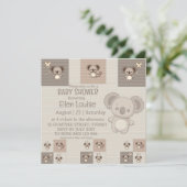 Little Koala Bliss Save The Date (Staand voorkant)