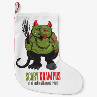 Little Krampus Stocking Kleine Kerstsok