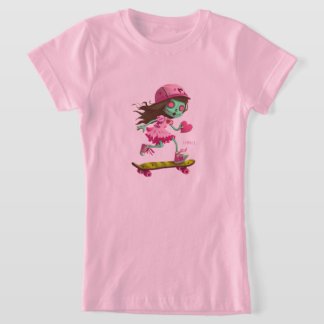 Little L Zombie Skater Girl TShirt