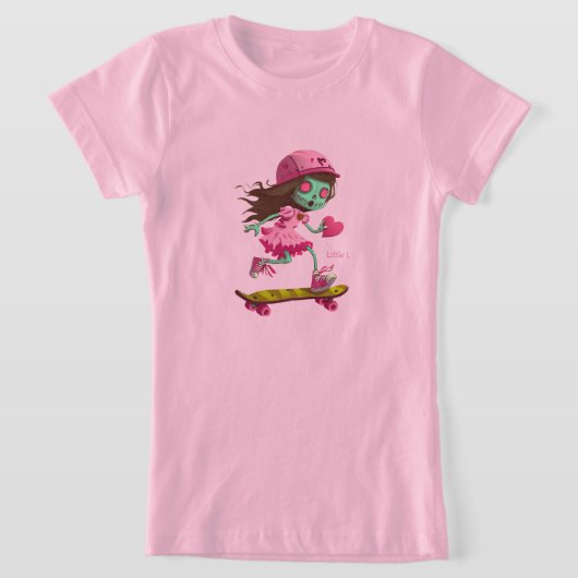 Little L Zombie Skater Girl TShirt (Poser)