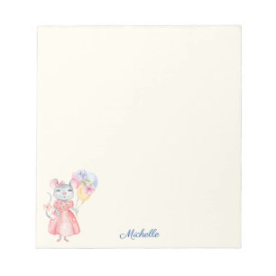 Little Lady Party Notitieblok Jouw naam