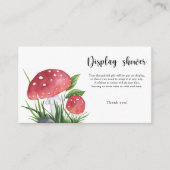 Little ladybug - carte de douche d'affichage (Devant)