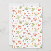 Little Ladybug | Invitation de fête d'anniversaire (Dos)