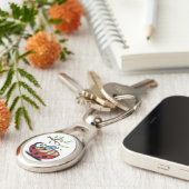 Little Ladybug met Phone Sleutelhanger Gift (Zijkant)