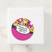 Little Ladybug Theme Party Bedankjes Labels (In situ)