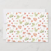 Little Ladybug | Uitnodiging van de partij Birthda (Achterkant)