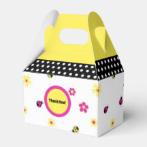 Little Ladybugs Party Favor Box