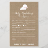 Little Lamb Baby shower Game PRINED (Voorkant)
