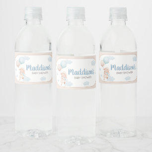 Little Lamb Baby Shower Waterfles Etiket