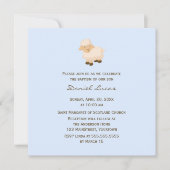 Little Lamb Baptisme Kaart (Voorkant)