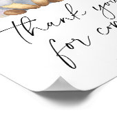 Little lamb - Bedankt voor het komen Poster (Hoek)