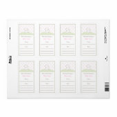 Little Lamb Bookplate Etiket (Full Sheet)