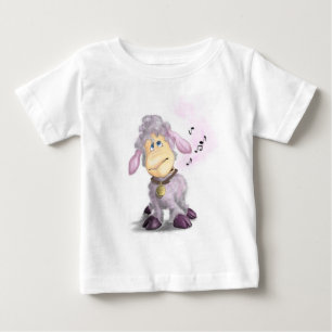 Little Lamb met Bell Baby T-Shirt