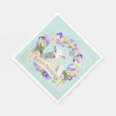 Little Lamb Paaspapier servetten (Hoek)