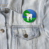 Little Lamb Ronde Button 5,7 Cm (In situ)
