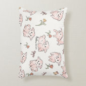 Little Lamb White Accent Kussen (Voorkant(Verticaal))