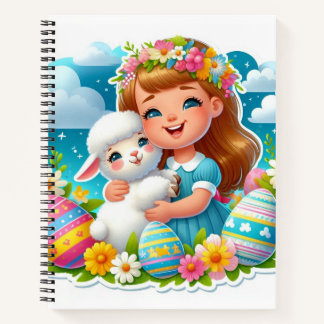 Little Lamb's Delight: klassieke charme Notitieboek