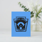 Little League Baseball Briefkaart (Staand voorkant)