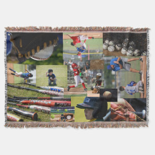 Little League Throw Blanket - HAMbyWhiteGlove Deken