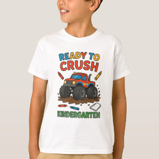 Little Learner Tee – Ready to Crush Kindergarten T-shirt
