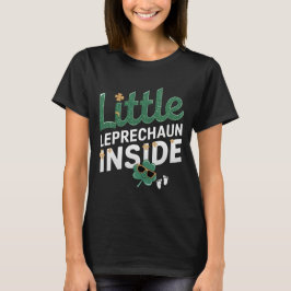 Little Leprechaun Inside beroemd gemaakt door St.  T-shirt