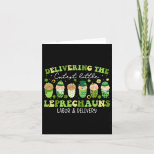 Little Leprechauns Afleveren Arbeid En Bevalling S Kaart
