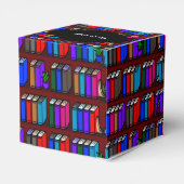 Little Library Boek Planken Hart Bedankdoosjes (Achterkant)