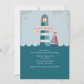 Little Lighthouse uitnodiging (Voorkant)