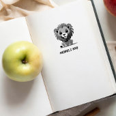 Little Lion Boekplaat Zelfinking Stamp Zelfinktende Stempel