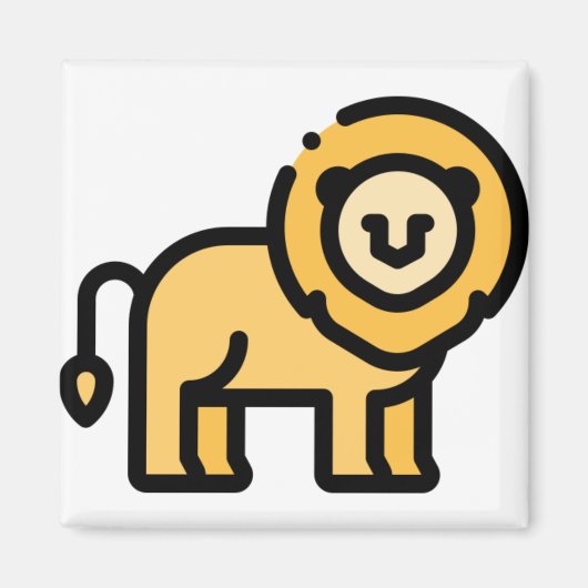 Little Lion Magneet (Voorkant)