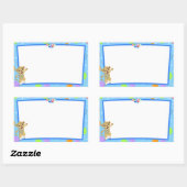 Little Lion Naam Tag Sticker (Vel)