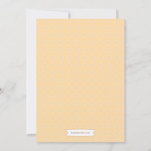 Little LIon Sweet Oerwoud Baby shower Invitation Kaart (Achterkant)