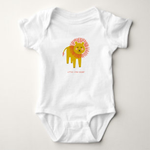 Little Lions Schattige Baby Bodysuit met aangepast