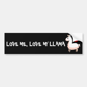 Little Llama Bumpersticker