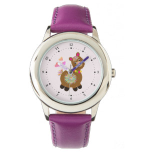Little Llama Horloge