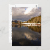 Little Long Pond in winter Briefkaart (Voorkant / Achterkant)