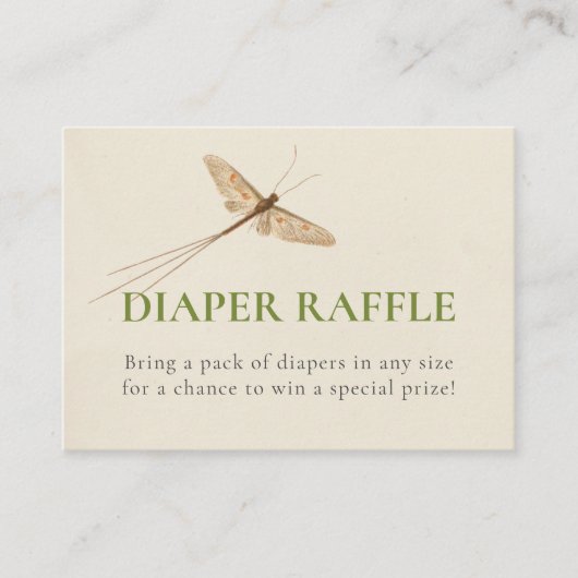 Little Love Bug Baby shower Behuizing Kaart (Voorkant)