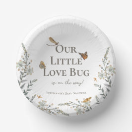 Little Love Bug Baby Shower Gender Neutral Papieren Kommen