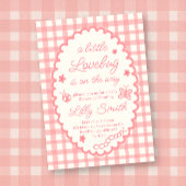 Little Love Bug Baby Shower Invitation