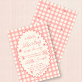 Little Love Bug Baby Shower Invitation
