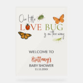 Little Love Bug Baby Shower Welcome (Recto)