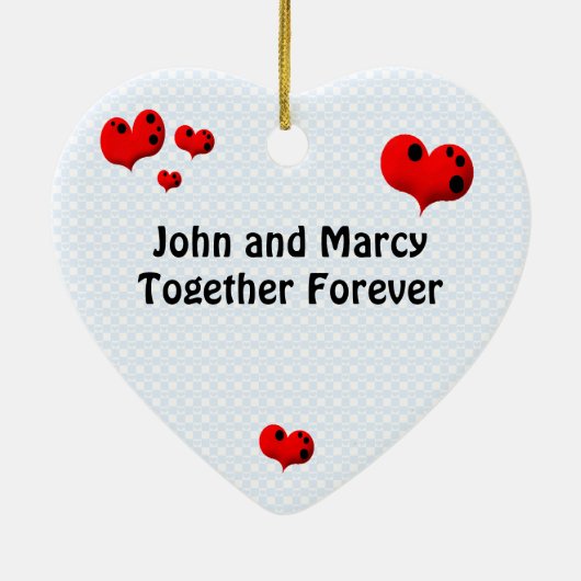 Little Love Bug Keepomwille Ornament (Achterkant)