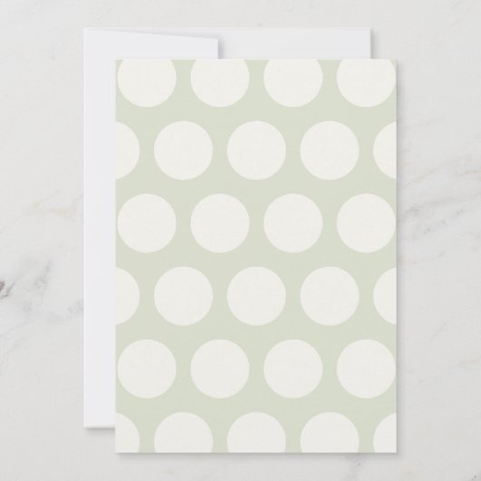 Little Love Bug Ladybug Girl 1st Birthday Invitati Kaart (Achterkant)