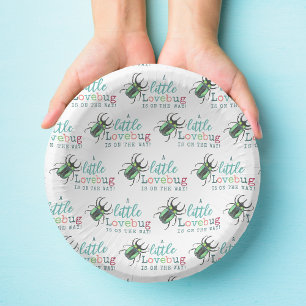 Little Love Bug op de weg Baby shower Papieren Kommen