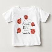 Little Love Bug Red Ladybug Verjaardag (Voorkant)