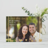 Little Love Save the Date Notice Kaart (Staand voorkant)