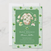 Little Lucky Charm Baby Shower Invitation (Devant)