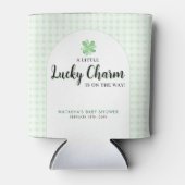 Little Lucky Charm | St Patrick's Day Baby shower Blikjeskoeler (Voorkant)