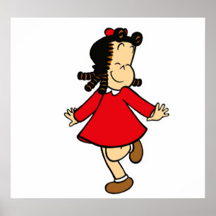 Little Lulu Happy Poster